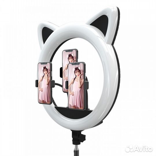 Селфи-лампа Котик 50 см