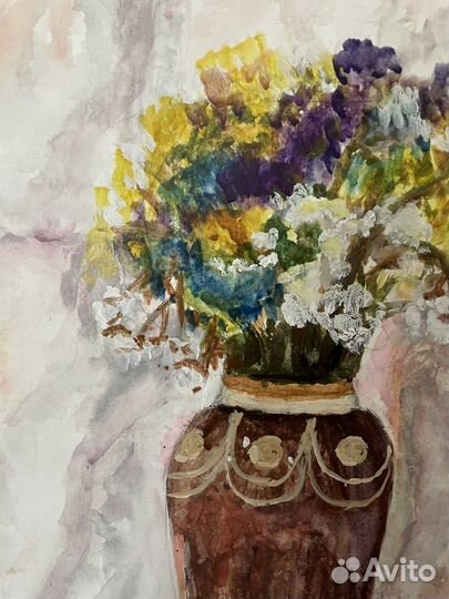 Акварельный натюрморт