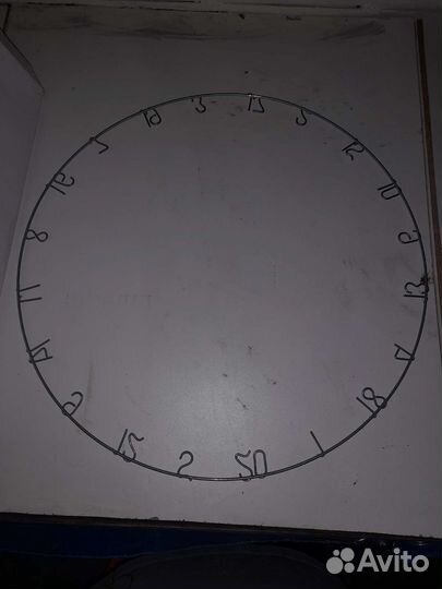 Кольцо с цифрами дартс