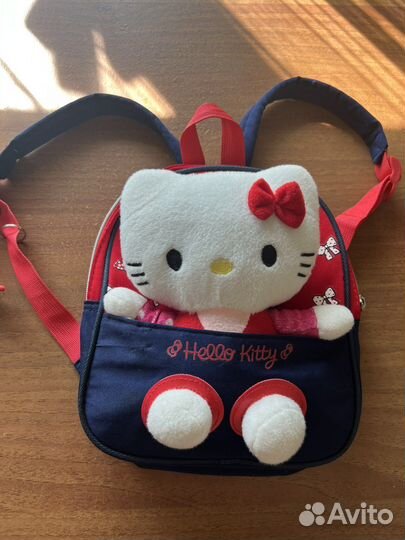 Рюкзак Hello kitty +игрушка