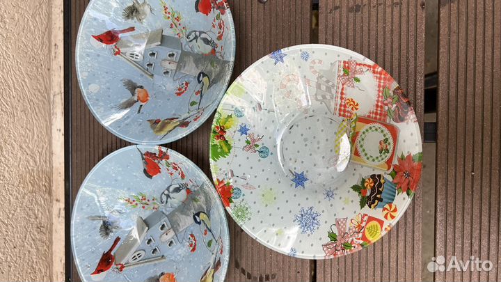 Глубокие суповые тарелки/салатники