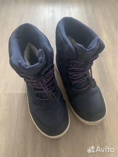 Сапоги для девочки на межсезонье размер 34
