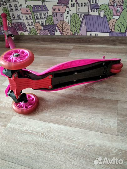 Самокат детский трехколесный бу