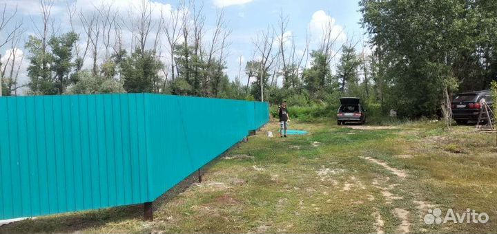 Монтаж заборов и ворот