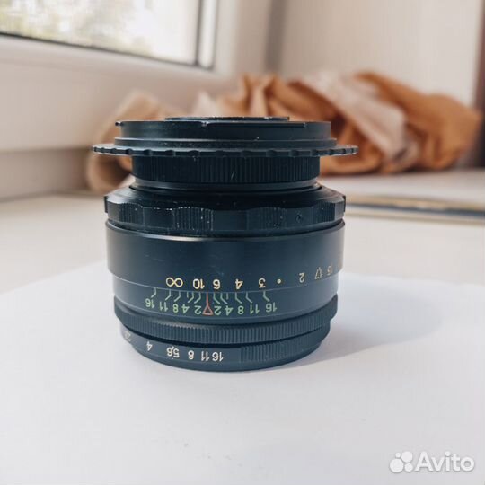 Переходник адаптер m42 to Canon EOS, чип v10