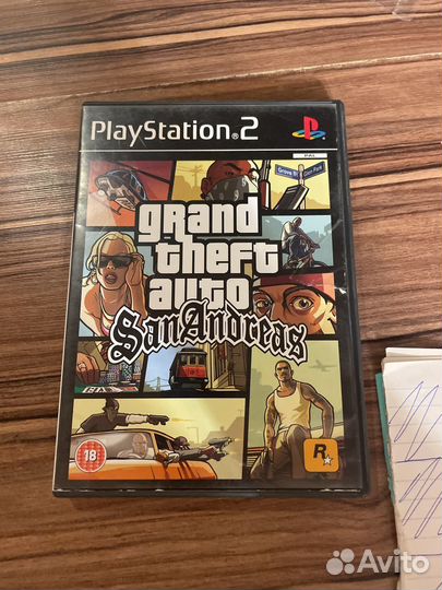 Gta san andres ps2 диск убит