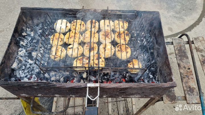 Зола древесная после использования мангала