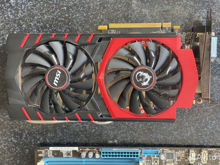 Материнская плата + процессор+ видеокарта