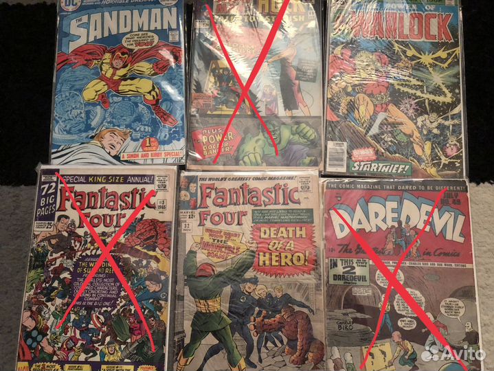 Комиксы на англйском винтаж