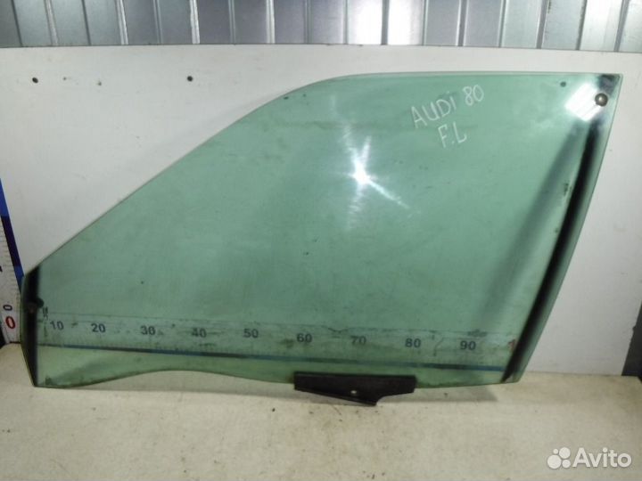 Стекло двери передней левой Audi 80 B3