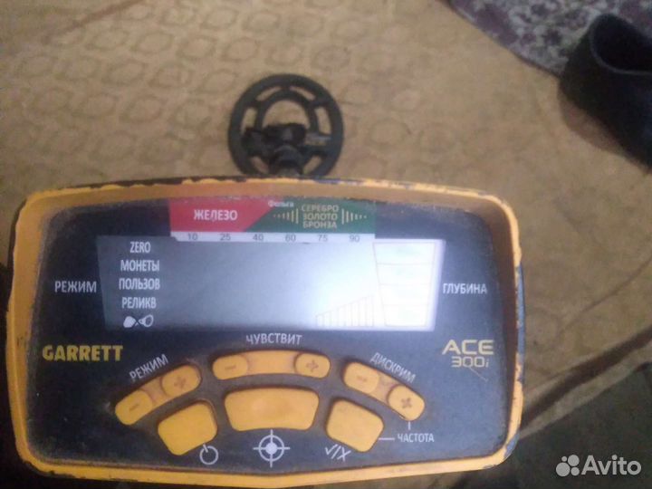 Металлоискатель garrett ace 300i бу
