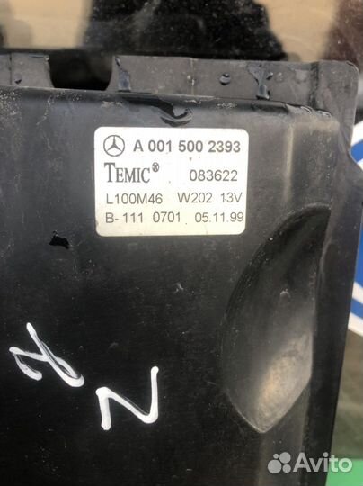 Электро вентилятор охлаждений Mercedes w202 c202