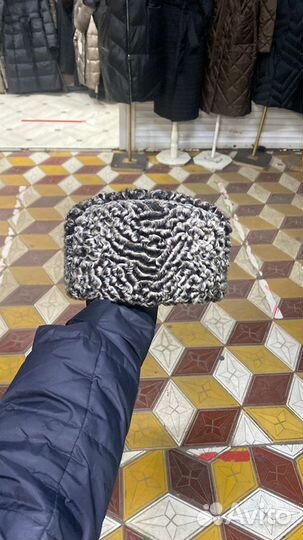 Меховая мужская шапка из каракуля