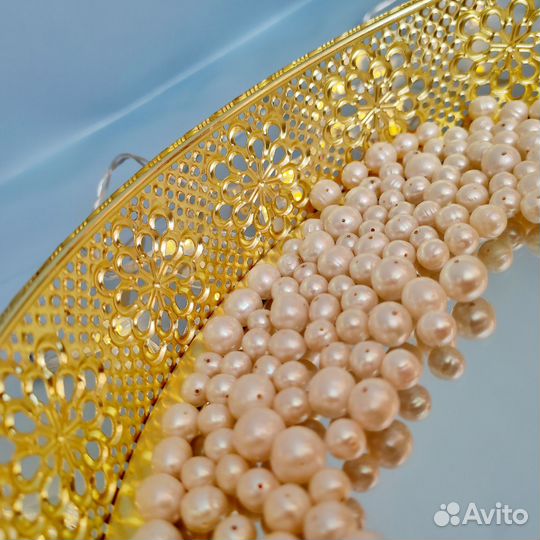 Золотой поднос декоративный для интерьера