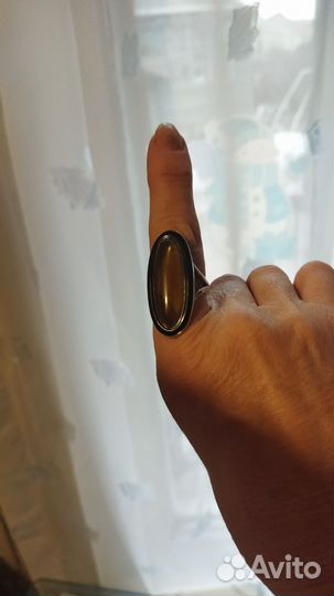 Комплект серьги и кольцо
