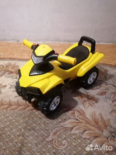 Детский квадроцикл бу, музыкальный