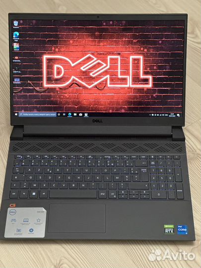 Новый игровой ноутбук dell