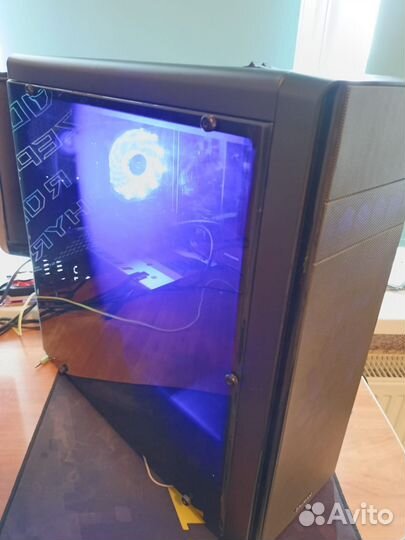 Игровой пк I3 7100 rx 580