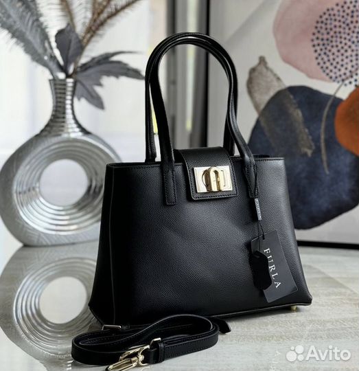 Сумка Furla натуральная кожа