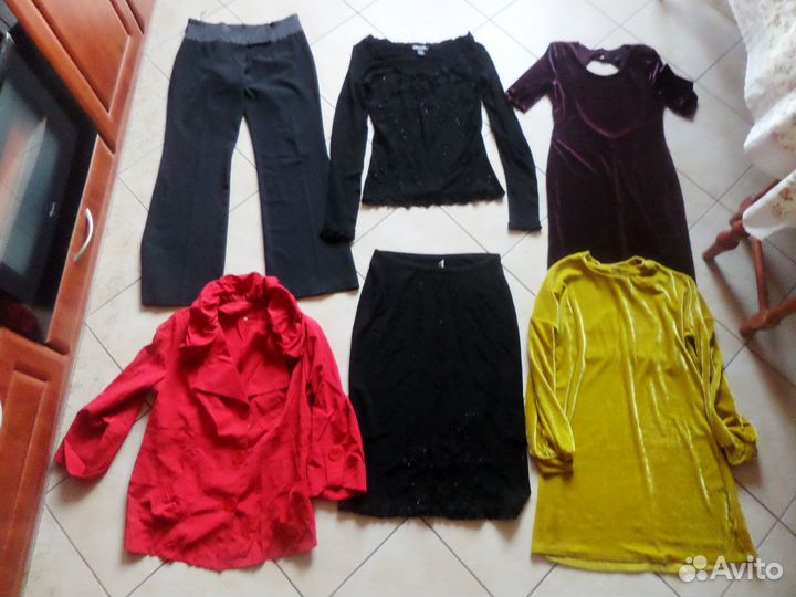 Модная одежда на девушку,42-44-46 размер, 71 вещь