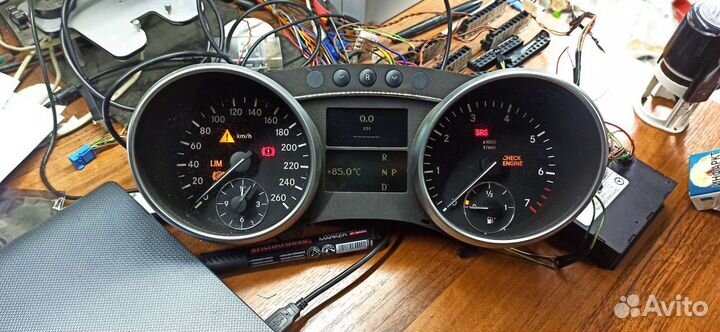 Панель приборов W\X164 ML\GL Русский язык