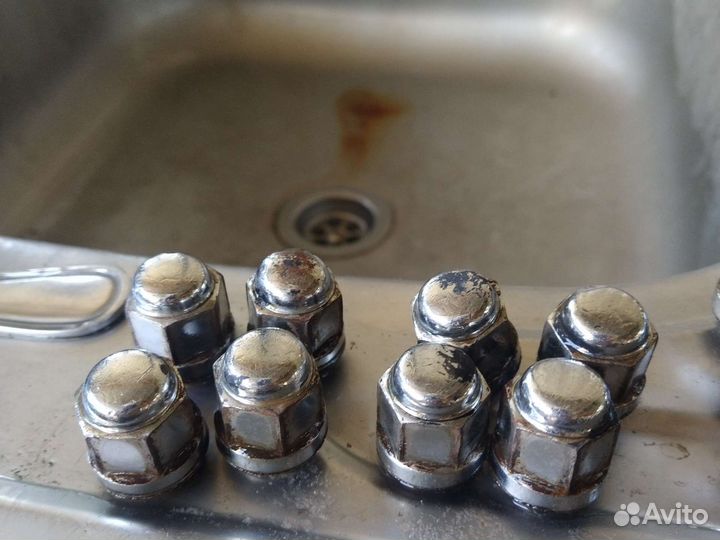 Колесные гайки hyundai solaris accent getz