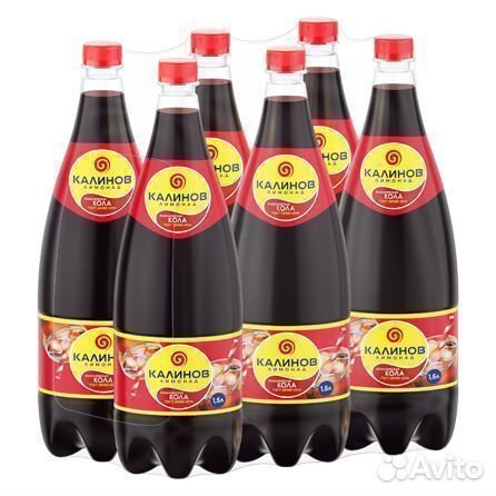 Опт - Лимонад Калинов Кола 1,5л