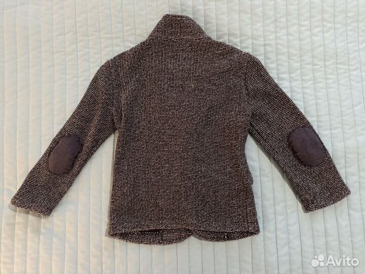 Кардиган (вязаный пиджак) для ребенка 2-3 года