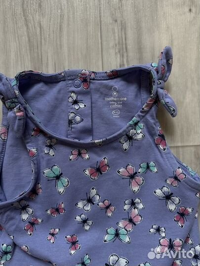 Комплект шоты и майка mothercare 80