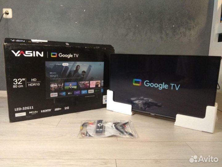 Телевизор yasin 32 G11 Android TV Smart(Гарантия)