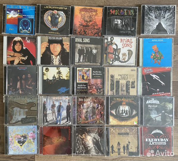 Cd диски Blues, Glam, Grunge, Progressive, Hard