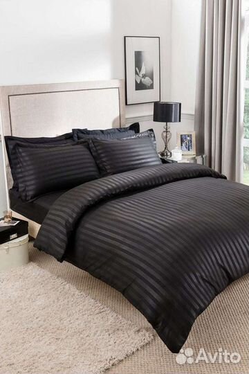 Постельное белье черное