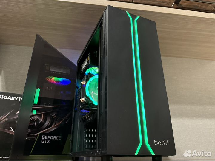 Игровой пк 10/20 ядер, 32озу, GTX 1660ti, ssd