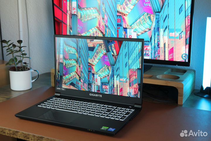 Игровой Gigabyte i5 12500H+RTX 4060 8GB