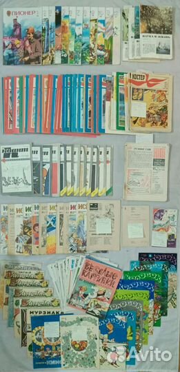 Журналы детские времен СССР. Винтаж. Цены в тексте