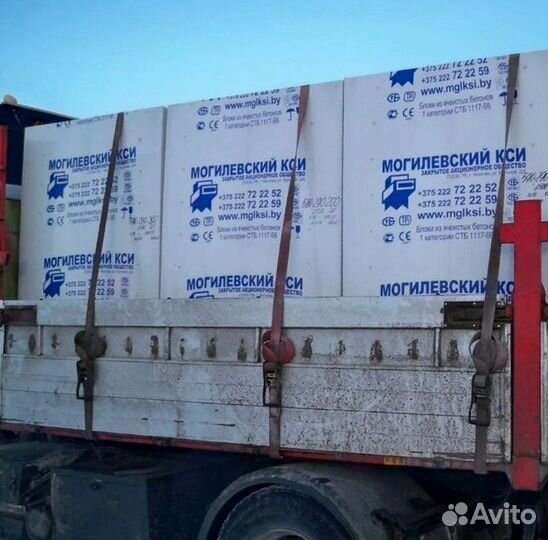 Газосиликатные блоки с доставкой за 1 день