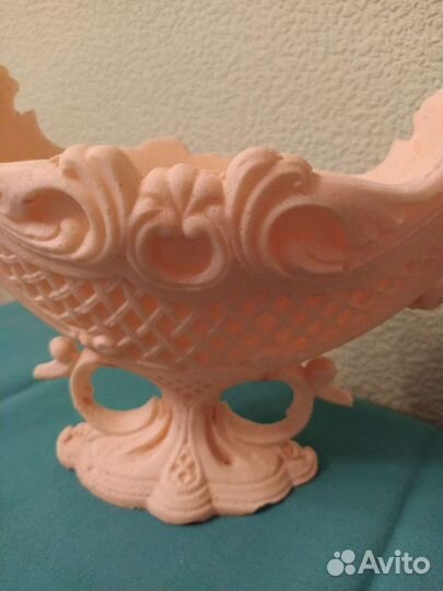 Ваза-конфетница из полистоуна СССР