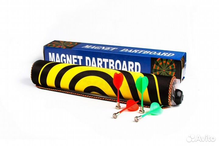 Дартс магнитный мягкий двухсторонний 15 дюймов