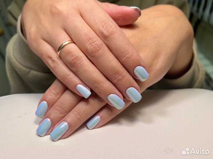 Маникюр с покрытие гель- лака