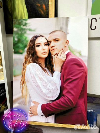 Портрет по фото на холсте Тюмень