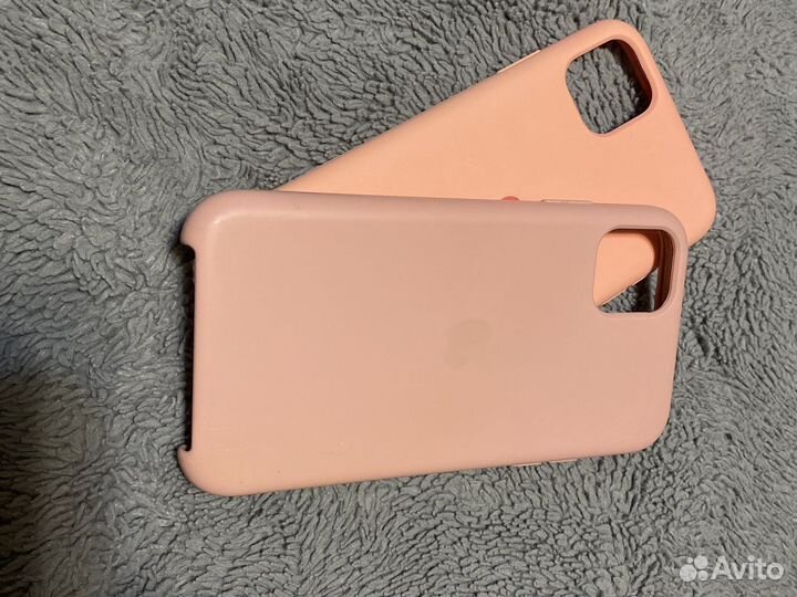 Чехлы на iPhone 11 (розовые)