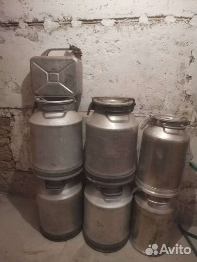 Фляги алюминиевые 40л, 25л