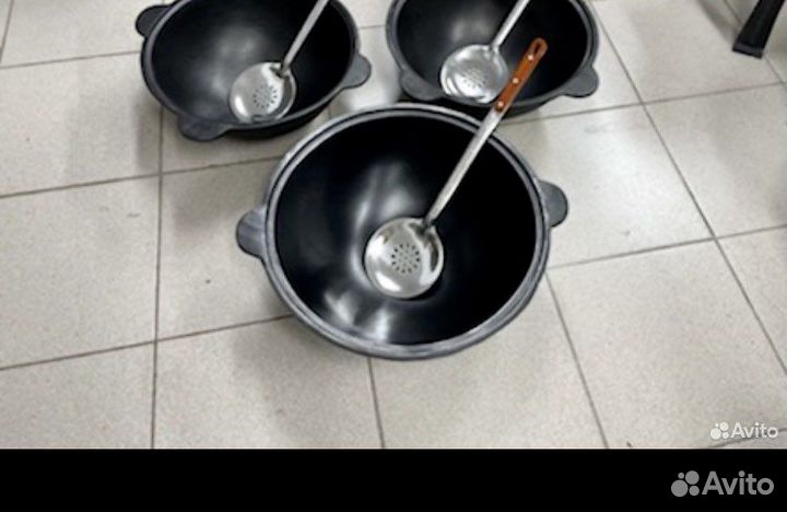 Казан чугуный