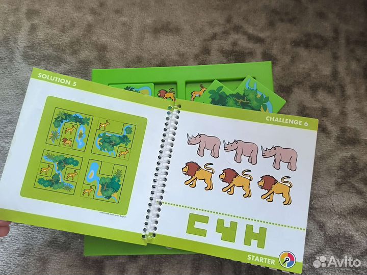 Настольная игра головоломка Сафари смарт геймс