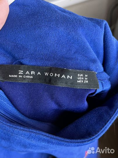 Кофта zara бархартная