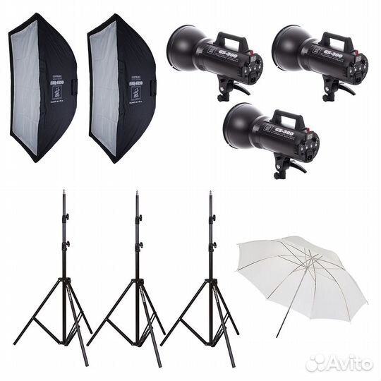 Комплект для фотостудии Grifon GS 300 SBU3 Kit