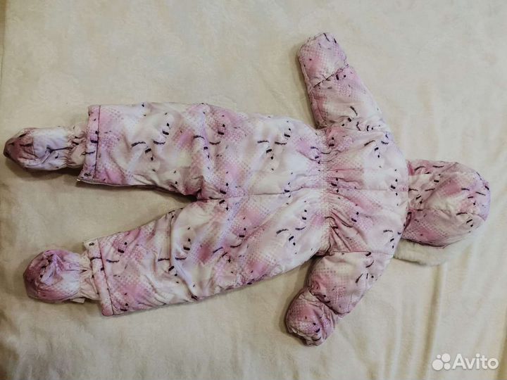 Зимний комбинезон для девочки