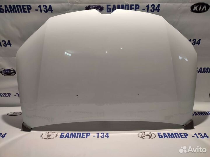 Капот renault logan 2 Белый