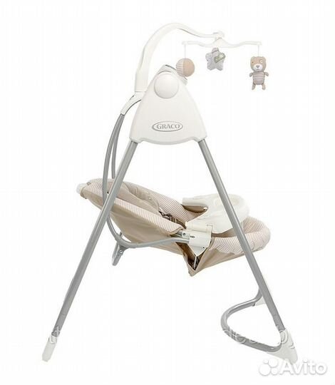 Детские электронные качели graco