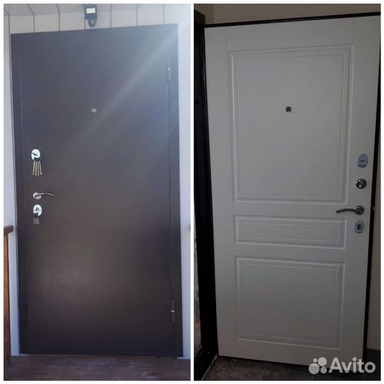 Дверь входная в упаковке новая